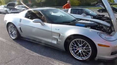 Zr1 Supercharger Silver Corvette Youtube