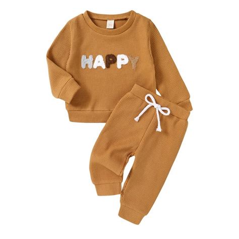 Younger Tree Newborn Baby Boy Girl Fall Winter Clothes Outfits Toddler
