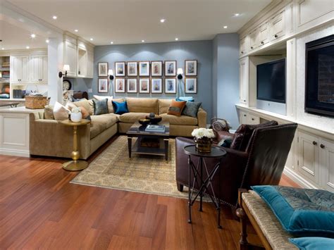 Impressive Living Room Wood Flooring Design
