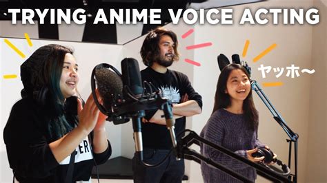 Anime Voice Acting In Niigata Japan Ft The Anime Man And Akidearest