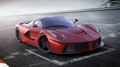 Wallpaper Red Cars Sports Car Ferrari Laferrari Performance Car