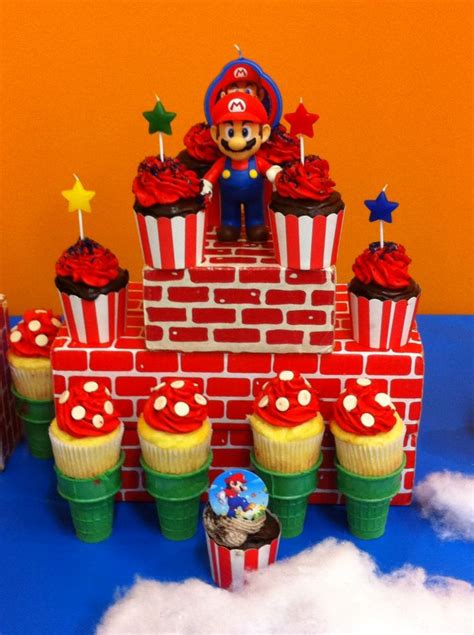 See more ideas about super mario cupcakes, super mario, mario cake. Super Mario cupcake display