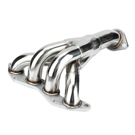 Tebru Car Stainless Steel Exhaust Manifold Fit For Honda Civic Dxlx