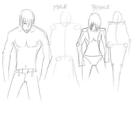 How To Draw Manga Male Body Step By Step Manga