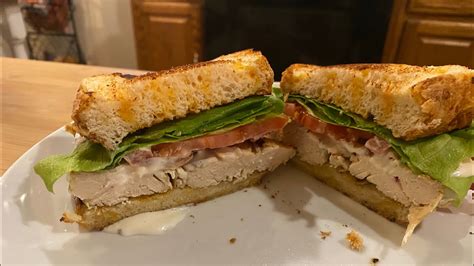 When you make it yourself—sourcing local, fresh, and organic ingredients—you're able to create a sandwich that not only tastes better. GRILLED CHICKEN BACON RANCH SANDWICH!!! - YouTube