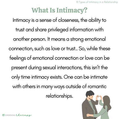 10 Types Of Intimacy