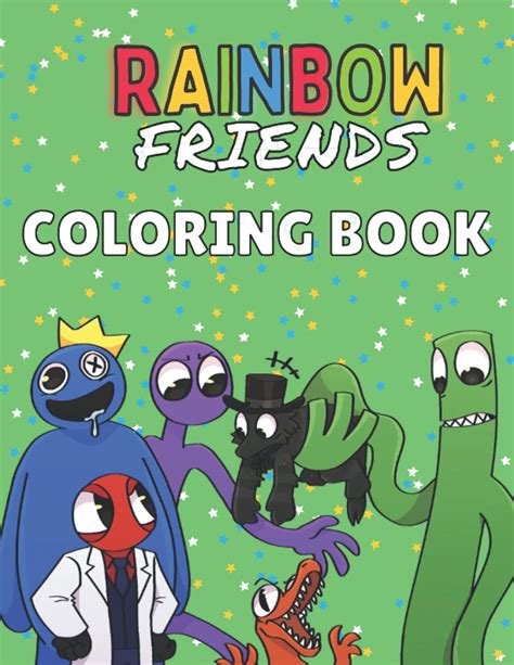 Buy Rainbow Friends Coloring Book Rainbow Friend Coloring Book With 60