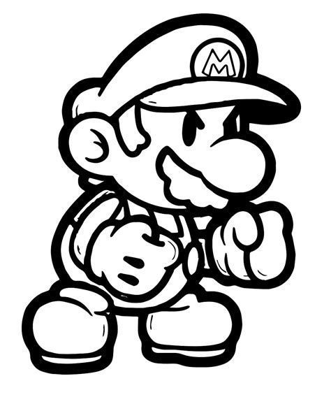 The characters have come together to find out who is the fastest in racing games. Mario Kick Boxing Coloring Page - Free Printable Coloring ...