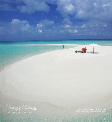 Sandbank In Maldives