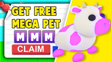 How To Get Free Mega Neon Pets In Adopt Me Roblox Adopt Me Youtube