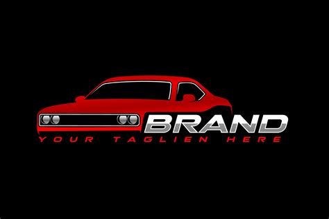Classic Car Logo Template Branding And Logo Templates Creative Market