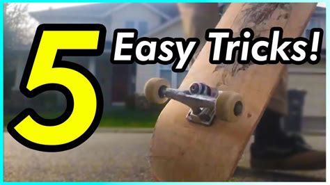 5 Easy Skate Tricks Every Beginner Should Learn Youtube