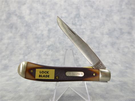 What Is A Vintage Schrade Old Timer 1940t Bone Liner Lock Pocket Knife
