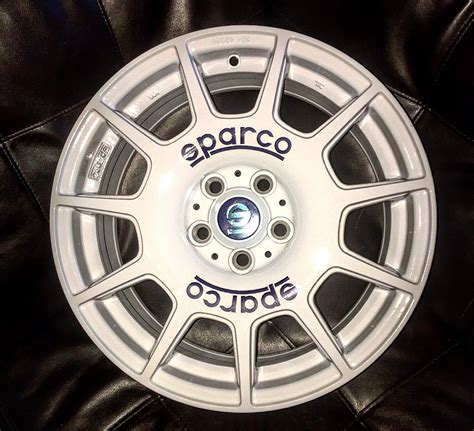 White Sparco Terra Wheels 16x7 Subaru Crosstrek Steering Wheels Gold