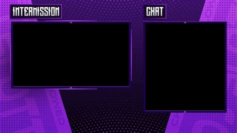 Animated Stream Overlays 11 Screens Facecam Intermission Twitch