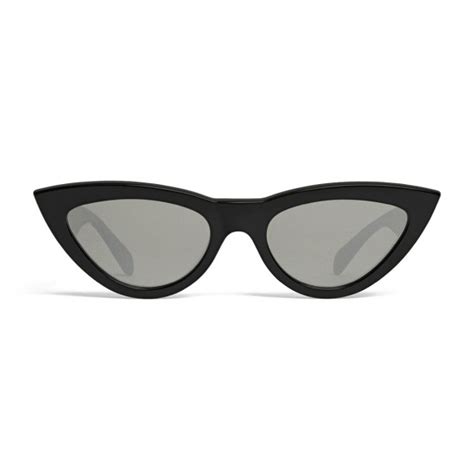 Céline Cat Eye Sunglasses In Acetate Black Sunglasses Céline
