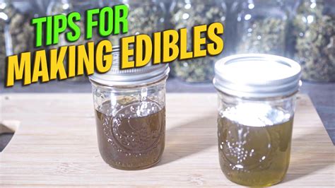 Tips For Making Edibles The Beginners Guide To Making Edibles Youtube