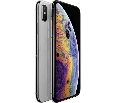 Buy Apple Iphone Xs 256 Gb Silver Free Delivery Currys
