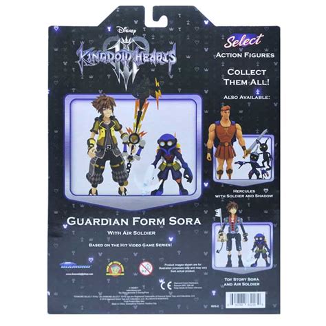 83218 Kingdom Hearts Guardian Form Sora With Air Soldier 2 Pack