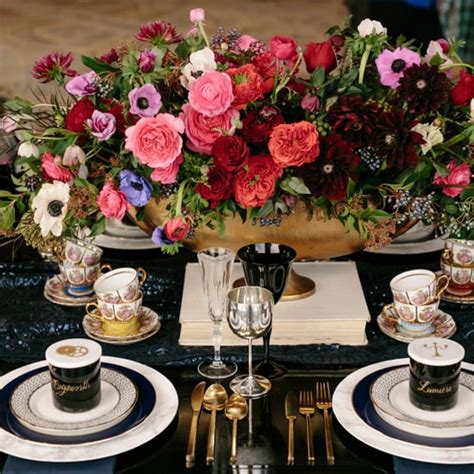 How To Set A Perfect Dinner Party Tablescape Popsugar Home