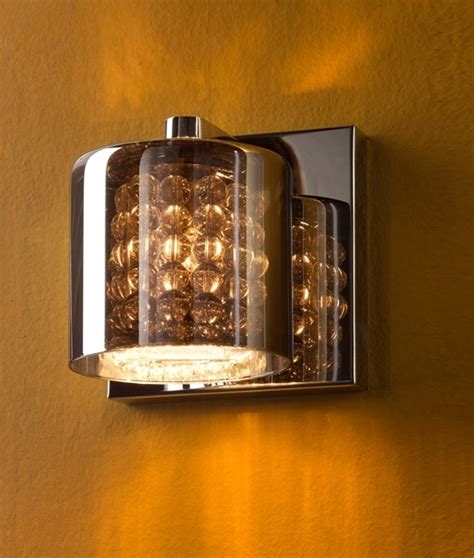 Great savings & free delivery / collection on many items. Smoked Glass, Crystal & Chrome Wall Light