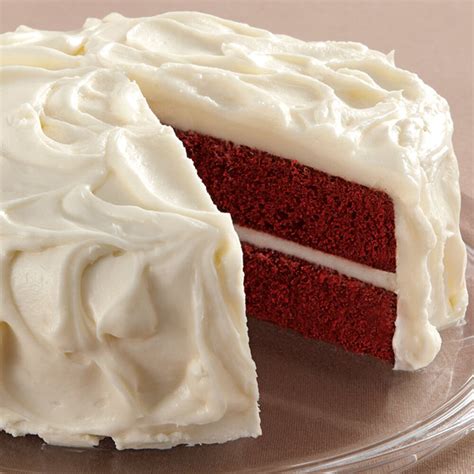 This classic cake is hard to resist. Red Velvet Cake with Cream Cheese Frosting Recipe | Wilton