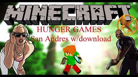 Minecraft Xbox 360 Hunger Games San Andreas Map Wdownload Youtube