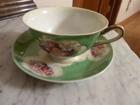 Tirschenreuth Bavaria Tea Cup And Saucer Set Vintage Antique Price
