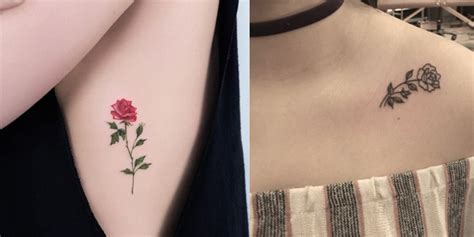They have so many colors like red roses, white 4. Mytattooland.com: Small Rose Tattoos!