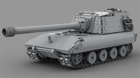 Jagdpanzer E 100 Lego Tank Model The Armored Patrol