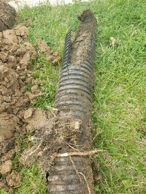 Every wonder what that plastic pipe/cap is in your yard? Bury & Fix Downspouts & Drainage Pipes - A Classic Cut ...