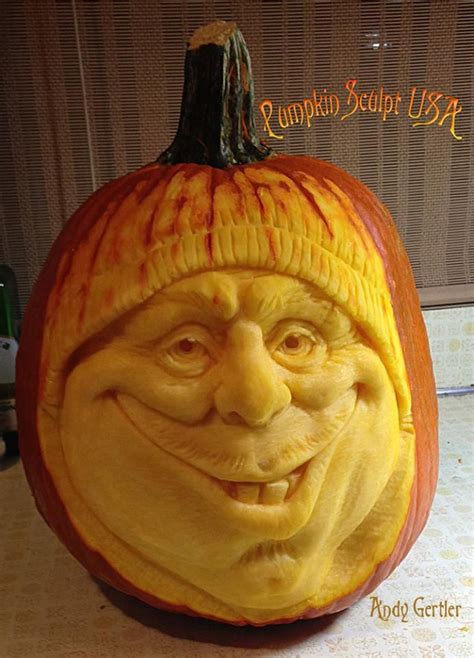 Carved By Andy Gertler Of Pumpkin Sculpt Usa Extremepumpkincarving