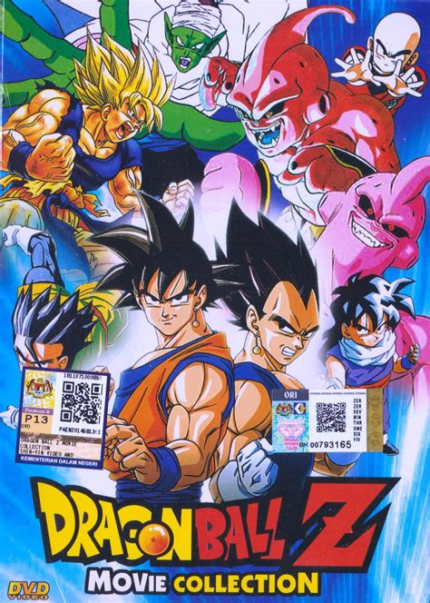 Anime Dvd Dragon Ball Z Movie Collection 18 Movie English Dubandsub