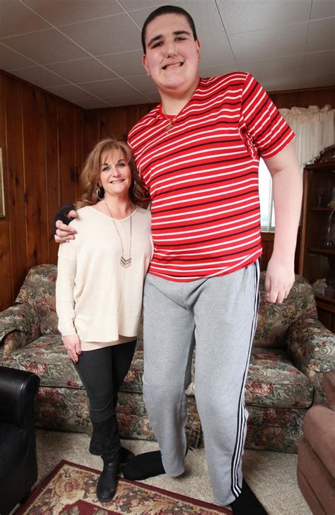 Broc Brown Is The Worlds Tallest Teenager Photos News Com Au