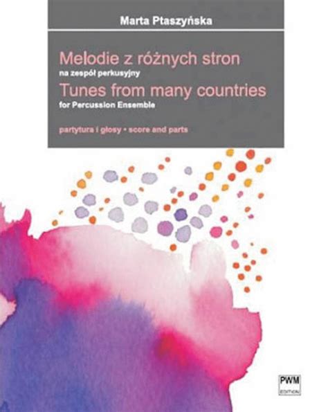 tunes from many countries by marta ptaszynska percussion ensemble sheet music sheet music plus