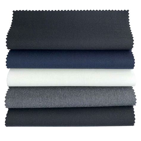 Five Samples Of Gots Certified Woven Organic Wool