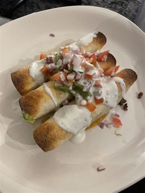 Beef Flautas Supreme Rhellofresh