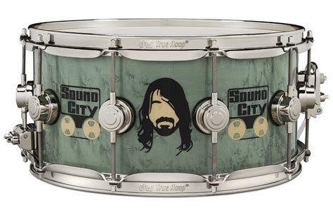 Dw Drums Unveil Limited Edition Dave Grohl Snare Drum