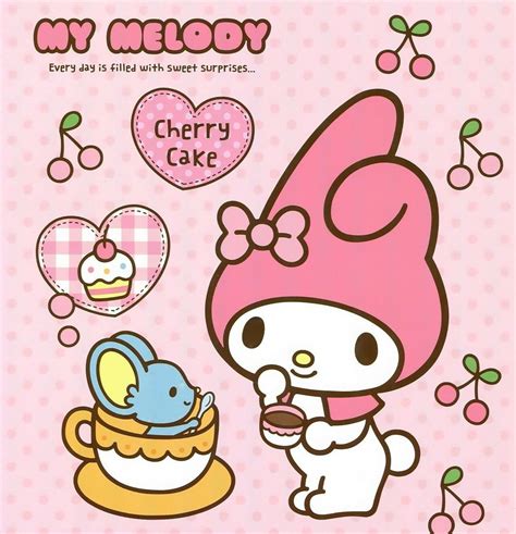 My Melody My Melody Wallpaper Hello Kitty Backgrounds Melody Hello