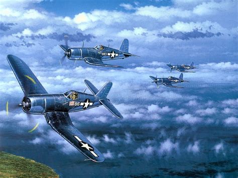 Vought F U Corsair Aviation Art Aircraft Art Aircraft Painting