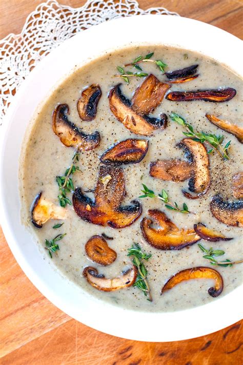 Dairy Free Cream Of Mushroom Soup Vegan Paleo Whole