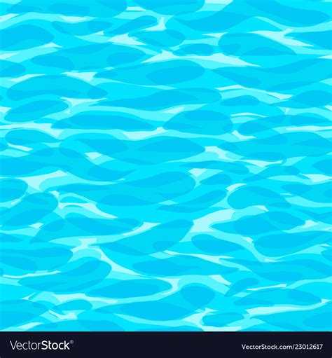 Seamless Pattern In A Water Surface Royalty Free Vector