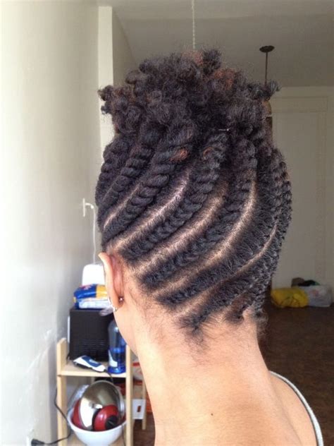 Pin By Em Mwaipopo On Natural Beauties Natural Hair Styles Hair Styles Flat Twist Updo
