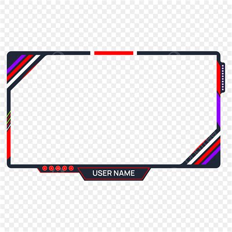 Twitch Overlay Vector Art PNG Twitch Live Streaming Overlay Facecam