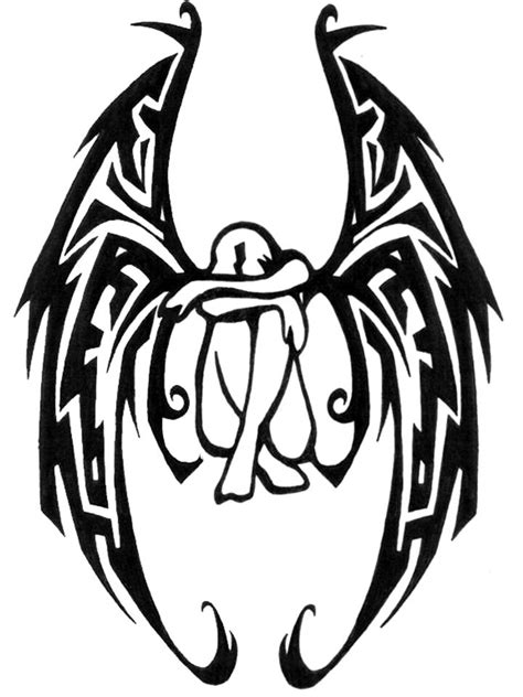 Free Angel Black And White Download Free Angel Black And White Png