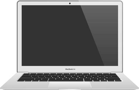 640 x 512 png 49 кб. MacBook Air vector icon | SVG(VECTOR):Public Domain | ICON ...