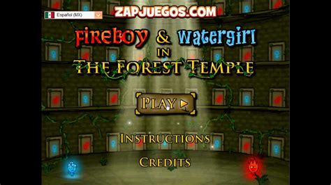 He is made of fire and she of water. Fireboy and watergirl Solucion12: Templo Agrestre - YouTube