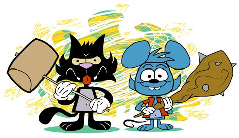 Itchy And Scratchy Vynl By Eeyorbstudios On Deviantart