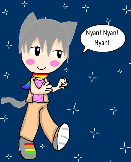 Human Nyan Cat By Soraply11 On Deviantart