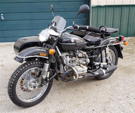 Lot 2003 Ural Russian Motorcycle With Sidecar